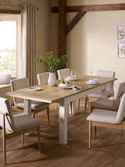 Classic Cream Malvern 6 to 10 Seater Extending Dining Table - Image 3 of 9