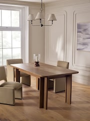 Natural N. Premium Aviano 6 to 8 Seater Extending Dining Table - Image 1 of 9