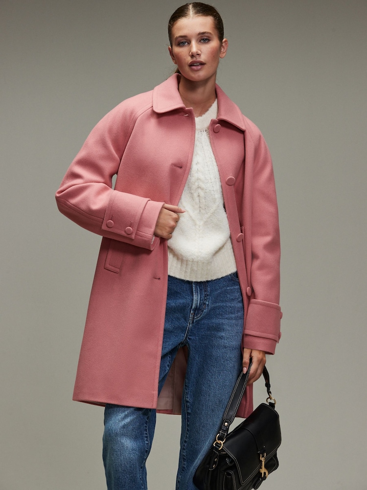 Pink Dolly Coat - Image 1 of 8 Pink Dolly Coat - Image 1 of 8