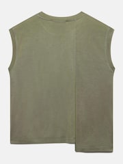Mint Velvet Green Sleeveless Jersey Blouses - Image 7 of 7