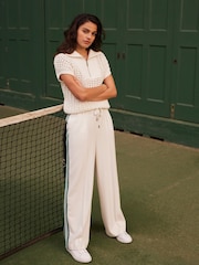 Mint Velvet White Blend Knit Top - Image 4 of 6