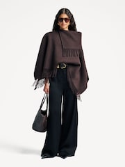 By Malene Birger Brown Turtma Scarve - Image 1 of 5