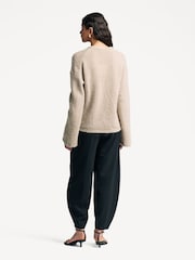 By Malene Birger Natural Cierra Braid Jumper - Image 2 of 5