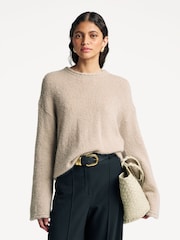 By Malene Birger Natural Cierra Braid Jumper - Image 4 of 5
