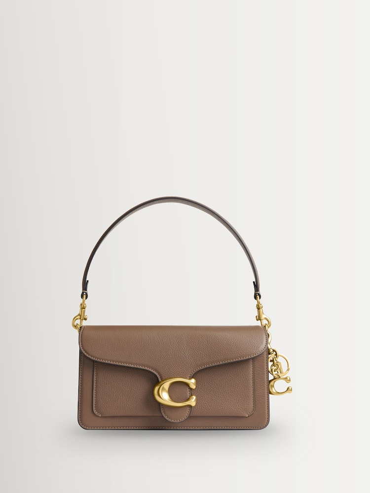 COACH Gold Solid C Bag Charm - Image 1 of 2