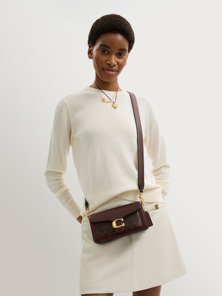 COACH Maple Maple Tabby Shoulder Bag 20 In Haircalf With Leopard Print - Image 8 of 8 COACH Maple Maple Tabby Shoulder Bag 20 In Haircalf With Leopard Print - Image 8 of 8