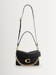 COACH Black Chain Tabby Bag - Image 8 of 11