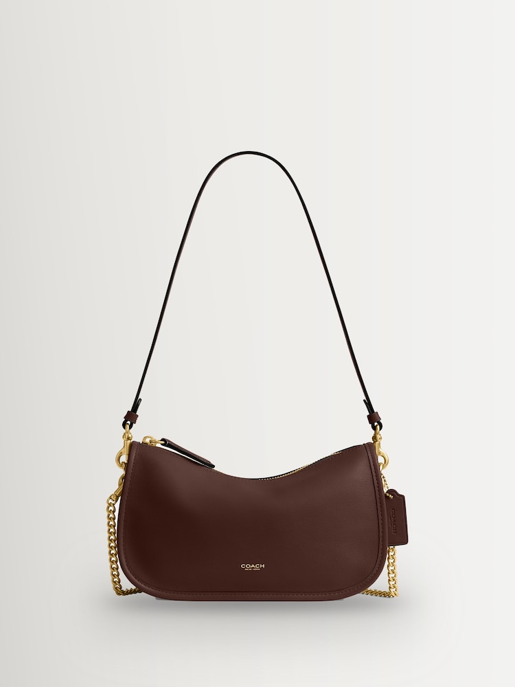 COACH Brown Waverly Bag - Image 1 of 8 COACH Brown Waverly Bag - Image 1 of 8