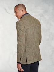 Brook Taverner Green Check Harris Tweed Jacket - Image 2 of 5
