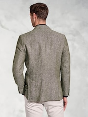 Brook Taverner Green 100% Linen Jacket - Image 5 of 5