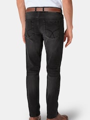 Brook Taverner Grey 5 Pocket Denim Jeans - Image 2 of 2