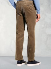 Brook Taverner Brown 8W Corduroy Trousers - Image 2 of 3