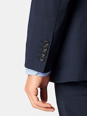 Brook Taverner Blue Cassino Slim Fit Jacket - Image 4 of 5