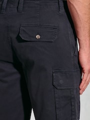 Brook Taverner Blue Stretch Cargo Shorts - Image 4 of 4