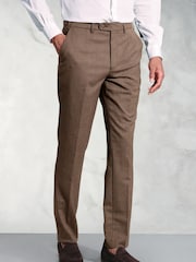 Brook Taverner Brown Flannel Trousers - Image 1 of 3