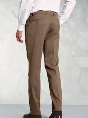 Brook Taverner Brown Flannel Trousers - Image 2 of 3