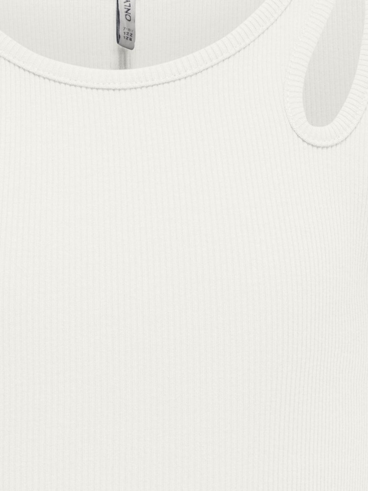 ONLY KIDS Cut Out White Top - Image 4 of 4