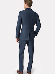 Brook Taverner Blue Donegal Wool Suit Jacket - Image 3 of 5