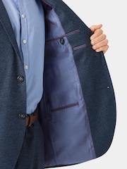 Brook Taverner Blue Donegal Wool Suit Jacket - Image 5 of 5