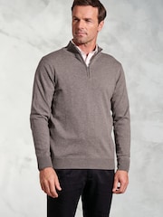 Brook Taverner 1/4 Zip Jumper - Bild 1 von 3