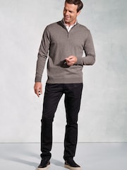 Brook Taverner 1/4 Zip Jumper - Bild 2 von 3