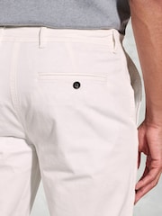 Brook Taverner White Garment Dyed Casual Trousers - Image 2 of 2