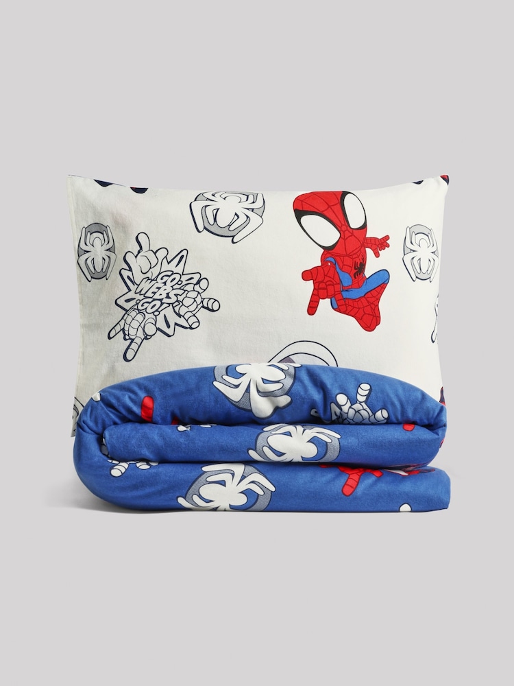 Spidey and Friends Supersoft Brushed Duvet Cover and Pillowcase Set - Image 4 of 4