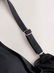 Black High Neck Keyhole Tummy Control Swimsuit - Image 8 of 9