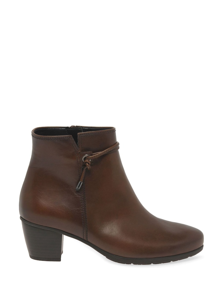 Gabor Ela Sattel Leather Brown Boots - Image 1 of 5 Gabor Ela Sattel Leather Brown Boots - Image 1 of 5