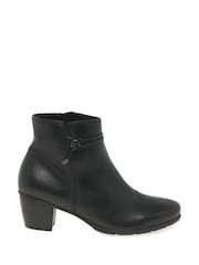 Gabor Ela Leather Black Boots - Image 1 of 5