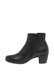 Gabor Ela Leather Black Boots - Image 2 of 5