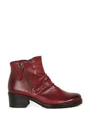 Gabor Red Jenna Leather Boots - Image 1 of 5