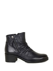 Gabor Blue Jenna Midnight Leather Boots - Image 1 of 5