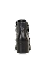 Gabor Blue Jenna Midnight Leather Boots - Image 5 of 5