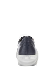 Gabor Blue Wisdom Leather Trainers - Image 5 of 5