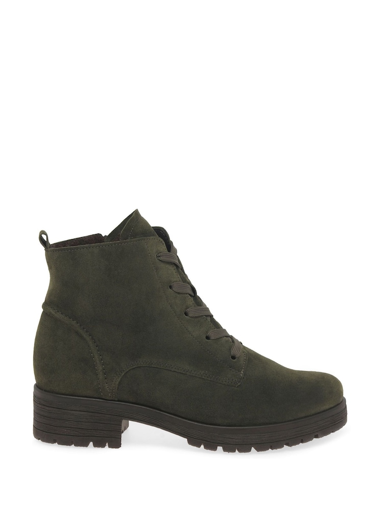 Gabor Green Zumba Suede Boots - Image 1 of 5