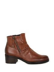 Gabor Jenna Sattel Leather Brown Boots - Image 1 of 5