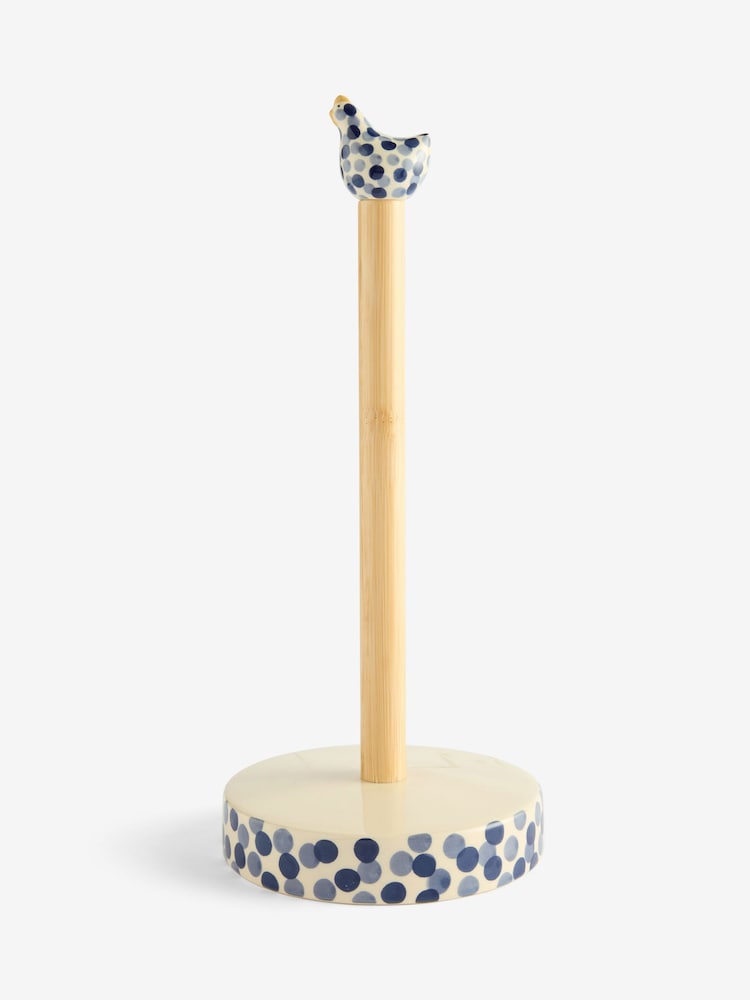 Blue Chicken Kitchen Roll Holder - Image 1 of 1
