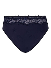 Hunkemoller Blue Diva High Knickers - Image 4 of 5