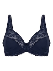 Azul marino - Hunkemöller Diva Non Padded Underwired White Bra - Imagen 4 de 5
