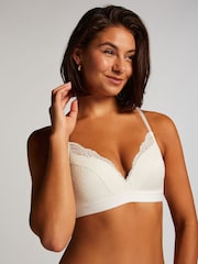 Hunkemoller Blue Sophie Non-Padded Underwired Bra - Image 1 of 5