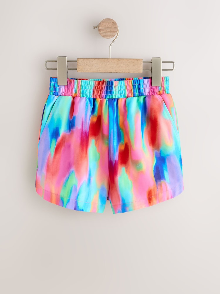 Teñido anudado arcoíris - Pantalones cortos de playa (3-16años) - Imagen 1 de 3