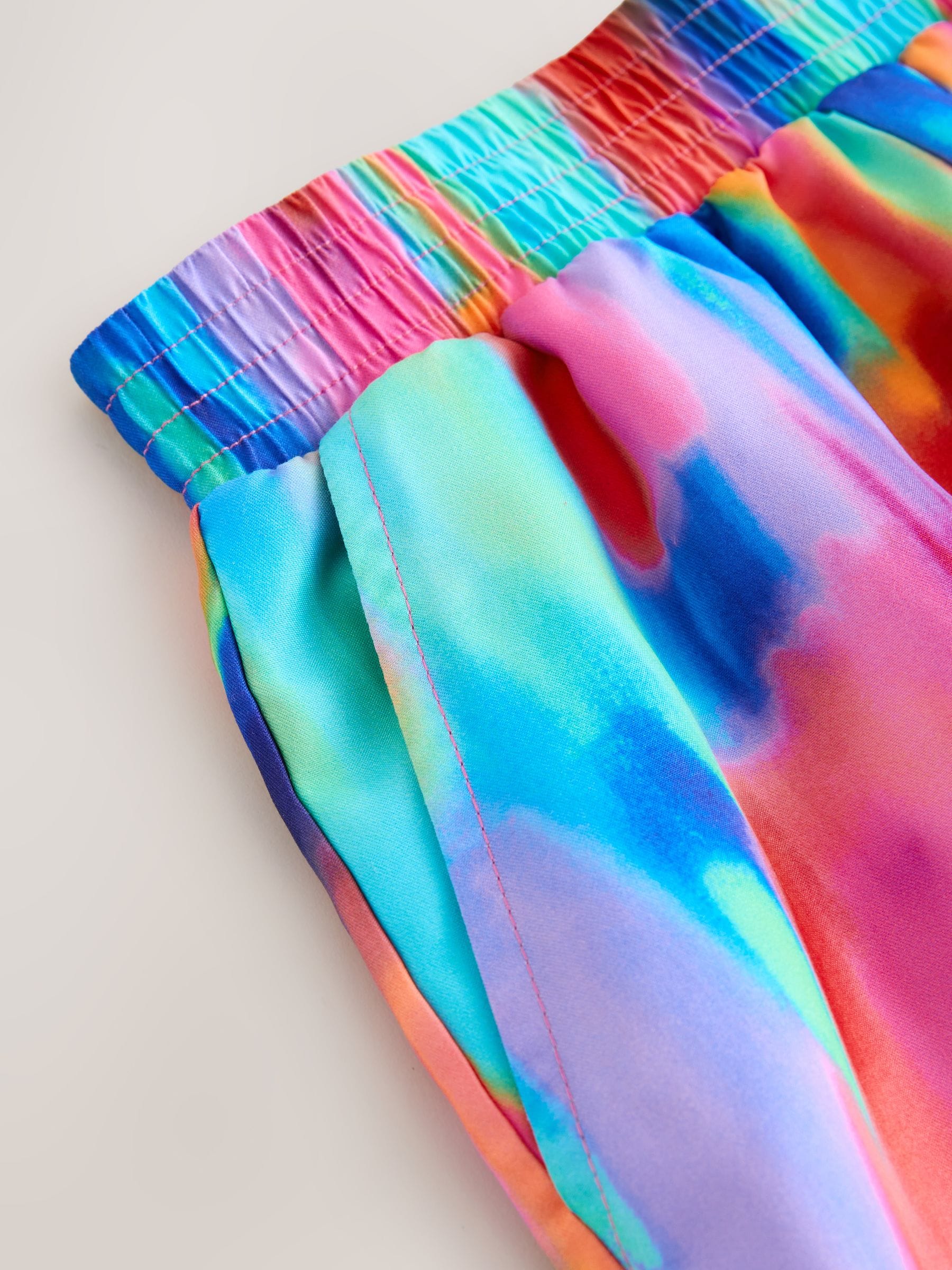 Buy Rainbow Tie Dye Beach Shorts (3-16yrs) from Next USA