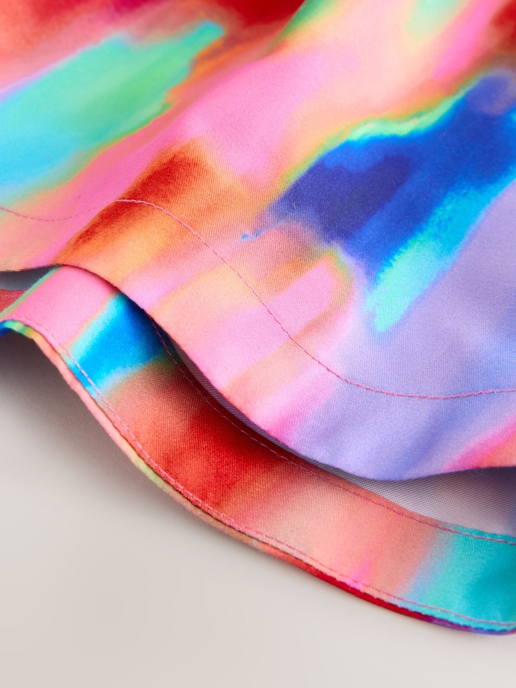 Rainbow Tie Dye Beach Shorts (3-16yrs) - Image 7 of 7