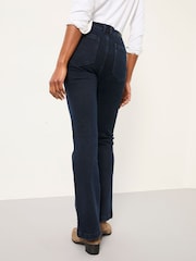 FatFace Fly Denim Dark Blue Flare Jeans - Image 2 of 6
