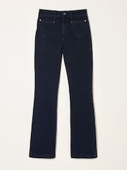 FatFace Fly Denim Dark Blue Flare Jeans - Image 6 of 6