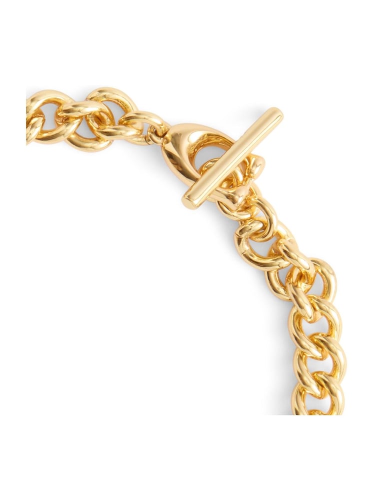 COACH Gold Tone Signature Handbag Charm Bracelet - Image 4 of 4