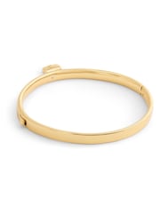 COACH Gold Tone Signature Handbag Charm Bangle Bracelet - Image 3 of 3