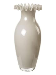 Broste Copenhagen Taupe Warm Grey Jasmin Vase - Image 2 of 3