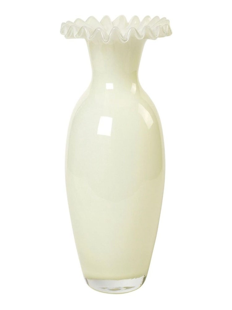 Broste Copenhagen Off White Jasmin Vase - Image 3 of 3 Broste Copenhagen Off White Jasmin Vase - Image 3 of 3